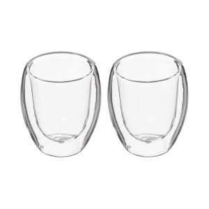 Satz von Kaffeetassen Secret de Gourmet Durchsichtig Kristall 70 ml...