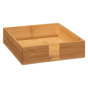 Serviettenring Secret de Gourmet Bambus 20,5 x 20,5 x 5,5 cm |  Wei...