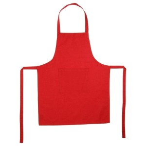 Taschenschürze Atmosphera Rot Baumwolle 60 x 80 cm |  Küchentextili...