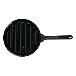 Grill Vaello kreisförmig Schwarz Emaillierter Edelstahl (Ø 24 cm) |...