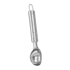 Eislöffel Metaltex Imperial Silberfarben Stahl Edelstahl 2,4 x 4,2 ...