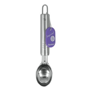 Eislöffel Metaltex Imperial Silberfarben Stahl Edelstahl 2,4 x 4,2 ...