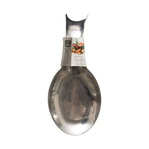 Löffelablage Secret de Gourmet Holz Edelstahl 25,2 x 11,3 x 4,2 cm ...