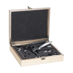Weinzubehör-Set 5five Simply Smart Sommelier Holz |  Wein   | Chef Up