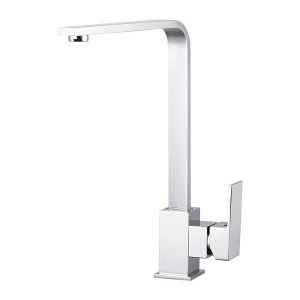 Mischbatterie EDM 01194 Getaria Silberfarben Edelstahl Messing Zink...
