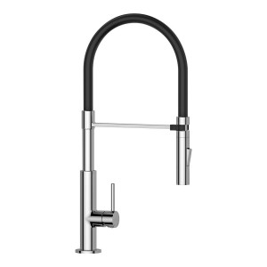 Mischbatterie EDM 01196 BERMEO Silberfarben Messing Zink |  Wasserh...