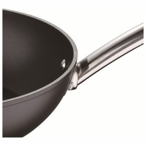 Wok Pfanne Masterpro Schwarz Aluminium Geschmiedetes Aluminium (Ø 2...