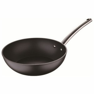 Wok Pfanne Masterpro Schwarz Aluminium Geschmiedetes Aluminium (Ø 2...