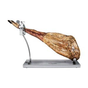 Schinkenhalter aus Edelstahl 3 Claveles Rotierender Kopf (39 x 50 x...