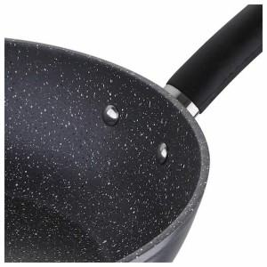 Wok Pfanne Masterpro Grau Aluminium Geschmiedetes Aluminium (Ø 28 c...