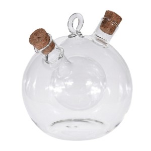 Ölfläschchen Kristall 350 ml 2-in-1 Essigflasche |  Gewürzstände un...