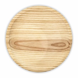 Flacher Teller Holz Ø 22 cm Oktopus |  Geschirr, Tabletts und Quell...