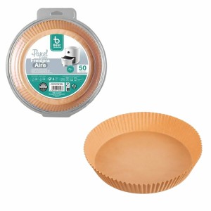 Papier für Heißluftfritteuse Best Products Green 730227 Ø 20 cm run...