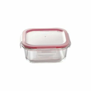 Lunchbox-Set Bergner Walking Anywhere Borosilikatglas cuadradas kar...