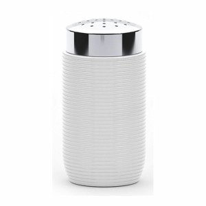 Salzstreuer Valira 3401 Porzellan Weiß Verchromt 250 ml |  Gewürzst...