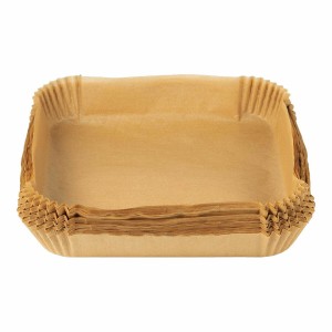 Papier für Heißluftfritteuse Masterpro bgmp-7606 26 x 26 x 4,5 cm (...