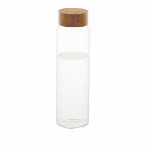 Flasche Andrea House ms70099 Glas Bambus 1 L |  Gläser und Krüge   ...
