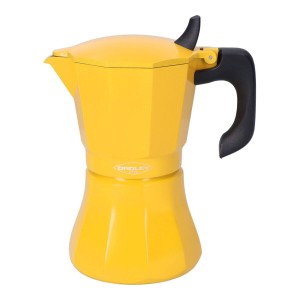 Italienische Kaffeemaschine Oroley Petra Senf Aluminium 9 Tassen | ...