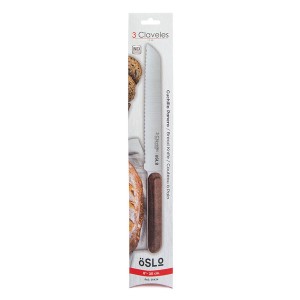 Brotmesser 3 Claveles Oslo Edelstahl 20 cm |  Messer und Schleifste...