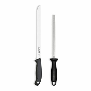 Schinkenmesser und Wetzstahl Set 3 Claveles Evo 25 cm 2 Stücke |  M...