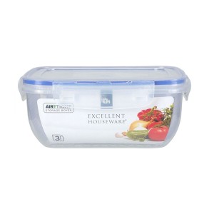 Lunchbox-Set Excellent Houseware 024001010 Kunststoff 400 ml 800 ml...
