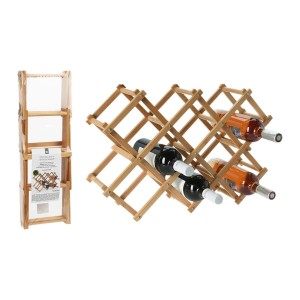 Flaschenregal Excellent Houseware 784230710 Bambus 54,5 x 16,5 x 36...