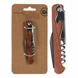 Korkenzieher Excellent Houseware c80621310 Holz Edelstahl |  Korken...