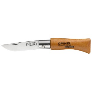 Tranchiermesser Opinel Kohlenstoffstahl Buchenholz 3,5 cm |  Messer...