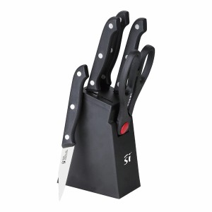 Küchenmesserset und Halterung San Ignacio SG-4181 |  Messer und Sch...