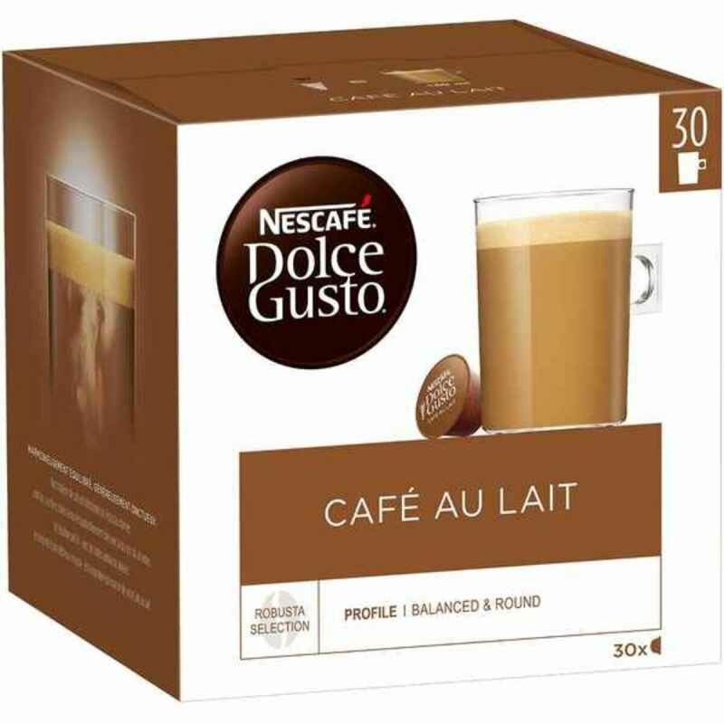 Kaffeekapseln Nescafé Dolce Gusto Cafe Au Lait 1 Stück 30 Stück | ... Kaffeekapseln Nescafé Dolce Gusto Cafe Au Lait 1 Stück 30 Stück | ...