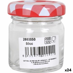 Topf Mediterraneo  Durchsichtig 50 ml Glas (24 Stück) |  Brotdosen,...