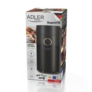 Elektromühle Adler AD 4446bg 150 W Schwarz |  Kaffeemaschinen   | C...