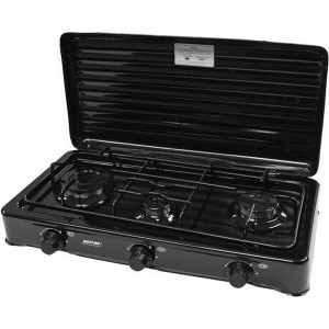 Gasplatte Mpm SMILE-KN-03/1KB         57 cm 5200 W |  Kochplatten  ...