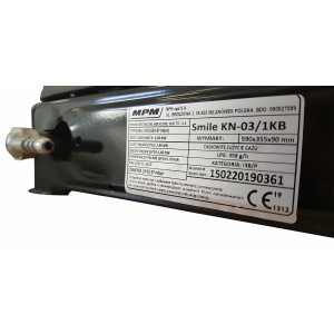 Gasplatte Mpm SMILE-KN-03/1KB         57 cm 5200 W |  Kochplatten  ...