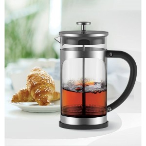 Teekanne Feel Maestro MR-1860-600 Schwarz Stahl Edelstahl Borosilik...