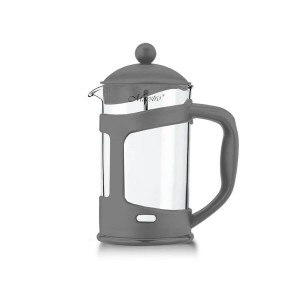 Teekanne Feel Maestro MR-1665-1000 Grau Edelstahl Borosilikatglas 1...