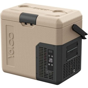 Mini-Kühlschrank Yolco ET18 SAND Sand 60 W 17 L |  Kühl- und Gefrie...