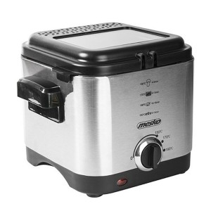 Fritteuse Mesko MS 4910 Schwarz Silberfarben 900 W 1,5 L |  Fritteu...