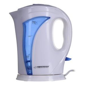 Wasserkocher Esperanza EKK018G Blau Weiß Kunststoff 2200 W 1,7 L | ...