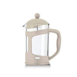 Teekanne Feel Maestro MR-1665-800 Elfenbein Edelstahl Borosilikatgl...