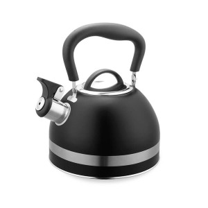 Teekanne Feel Maestro MR-1336-BLACK Schwarz Edelstahl 1,8 L |  Gläs...