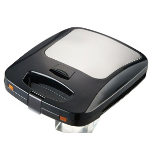 Sandwichmaker Ravanson OP-7050 Schwarz Silberfarben 1200 W |  Sandw...