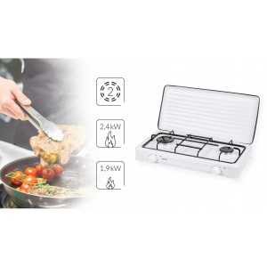 Gasplatte Mpm KN-02/1K 59 cm 3900W |  Kochplatten   | Chef Up