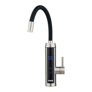 Wasserkocher N'oveen PODGRZEWACZ IWH955 Schwarz Silberfarben Edelst...