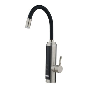 Wasserkocher N'oveen PODGRZEWACZ IWH955 Schwarz Silberfarben Edelst...