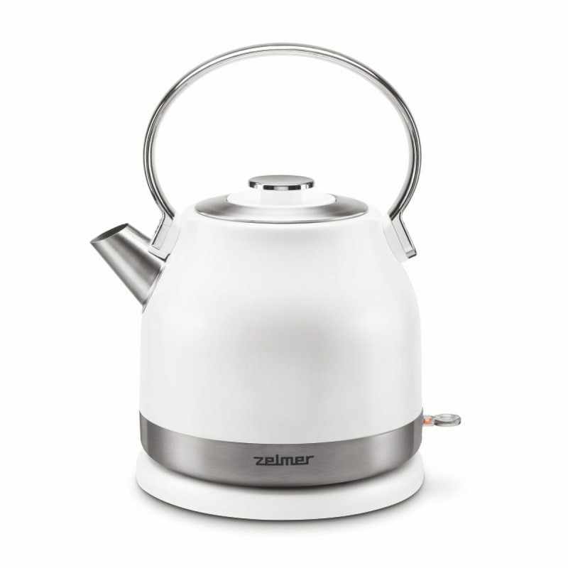 Wasserkocher Zelmer ZCK7940 Weiß Grau Edelstahl 2200 W 1,5 L | Was... Wasserkocher Zelmer ZCK7940 Weiß Grau Edelstahl 2200 W 1,5 L | Was...