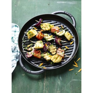 Grillofen Zwilling STAUB Schwarz Ø 26 cm Metall |  Pfannen und Töpf...