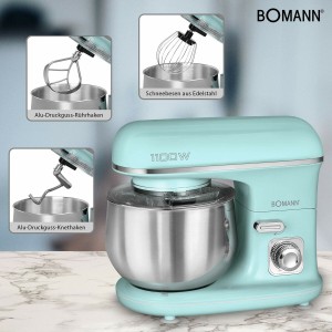 Küchenmaschine Bomann KM 6030 CB 1100 W |  Küchemaschinen   | Chef Up