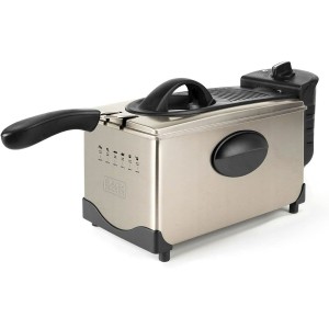 Heißluftfritteuse Black & Decker ES9730040B 2100 W 3 L Grau |  Frit...