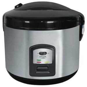 Reiskocher Adler AD 6406 Schwarz Grau 1000 W 1,5 L |  Reiskocher   ...